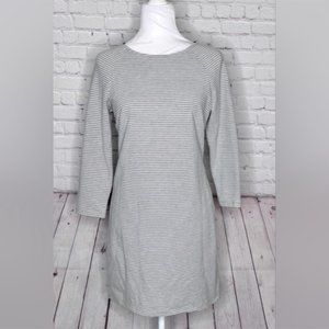 WORKSHOP breton shift dress 3/4 sleeves